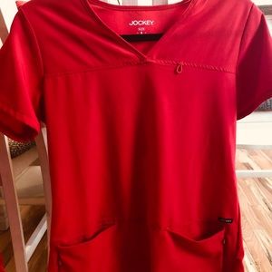 Jockey women’s scrub top size small worn once